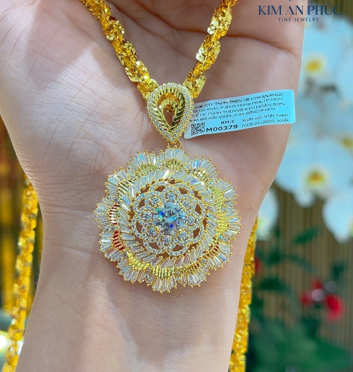 Mặt dây chuyền đính đá (2)