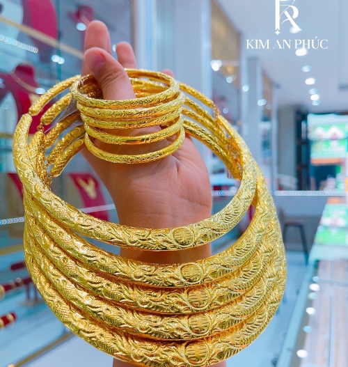 Kiềng cổ - vòng tay vàng 980