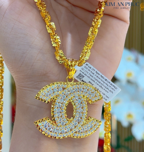 Mặt dây chuyền hồ ly đính đá
