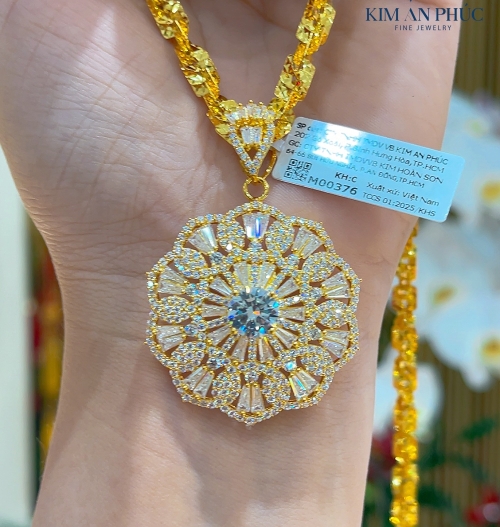 Mặt dây chuyền đính đá (5)