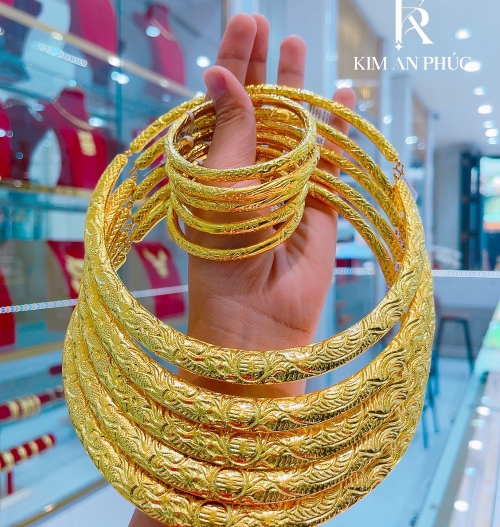 Kiềng cổ - vòng tay vàng 980