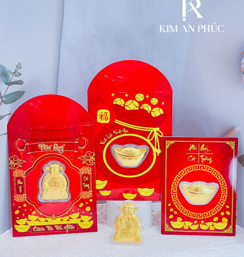 Bao lì xì Phú Quý vàng 24k