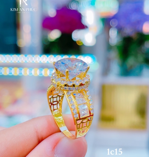 Nhẫn nữ khí chất vàng 610