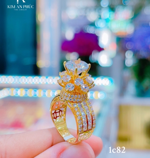 Nhẫn nữ khí chất vàng 610