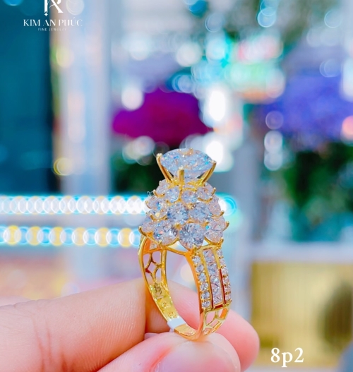 Nhẫn nữ khí chất vàng 610