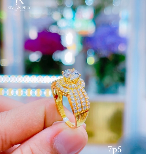 Nhẫn nữ phong thái vàng 610