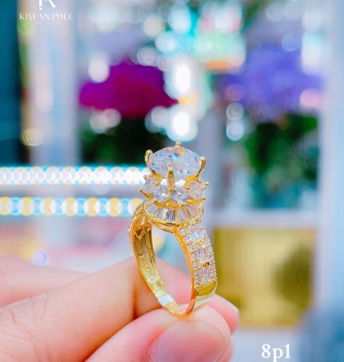 Nhẫn nữ phong thái vàng 610