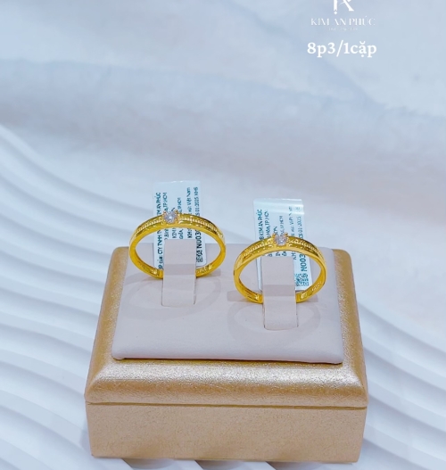 Nhẫn cưới vàng 610