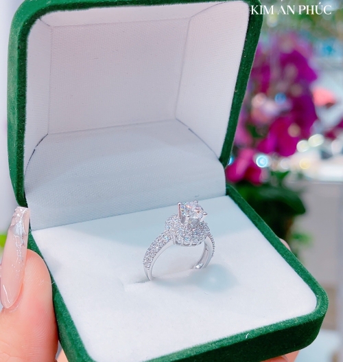 Nhẫn bạc nữ đính hột (3)
