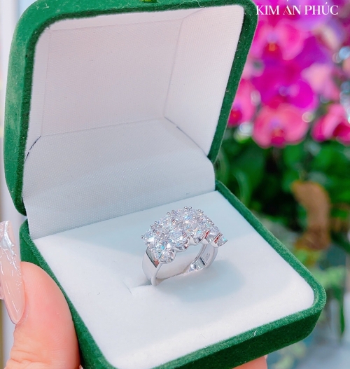 Nhẫn bạc nữ đính hột (3)