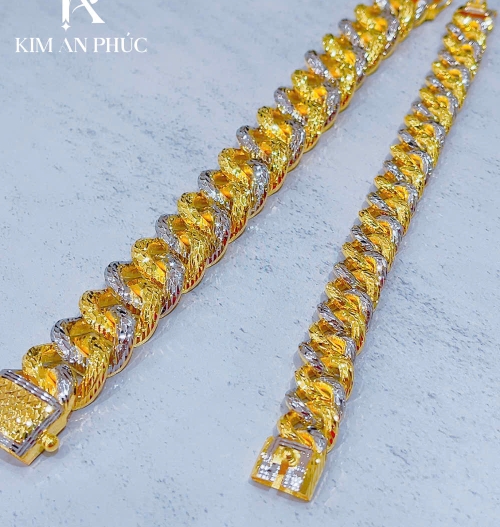 lắc lật bọng xi 2 màu