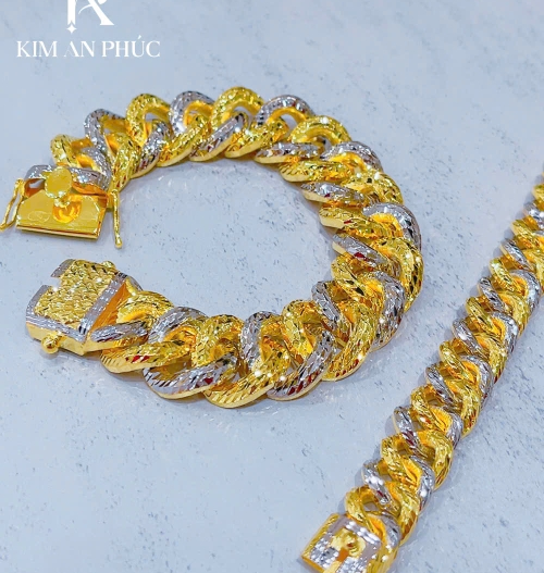 lắc lật bọng xi 2 màu