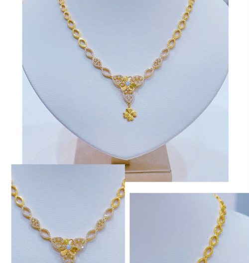 Dây chuyền nữ vàng 610 (3)