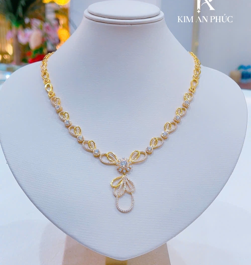 Dây chuyền nữ vàng 610 (4)