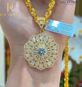 Mặt dây chuyền đính đá (5)