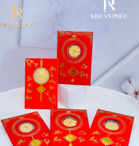 Bao lì xì Phú Quý vàng 24k