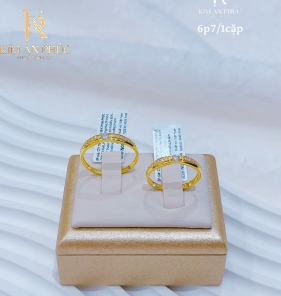 Nhẫn cưới vàng 610