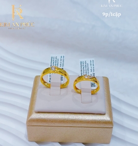 Nhẫn uyên ương vàng 610
