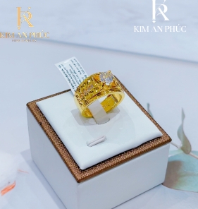 Nhẫn nam khí chất vàng 610