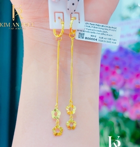 bông tai tòn ten kiểu dây