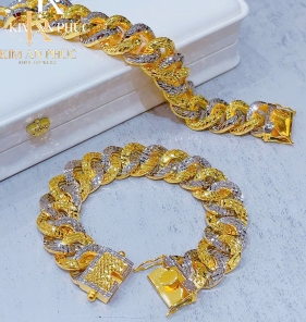 lắc lật bọng xi 2 màu